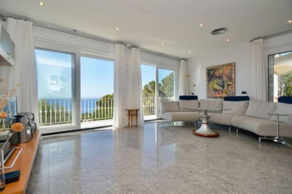 Villa En Platja De Aro With Pool 450M From The Beach Platja d'Aro Bagian luar foto