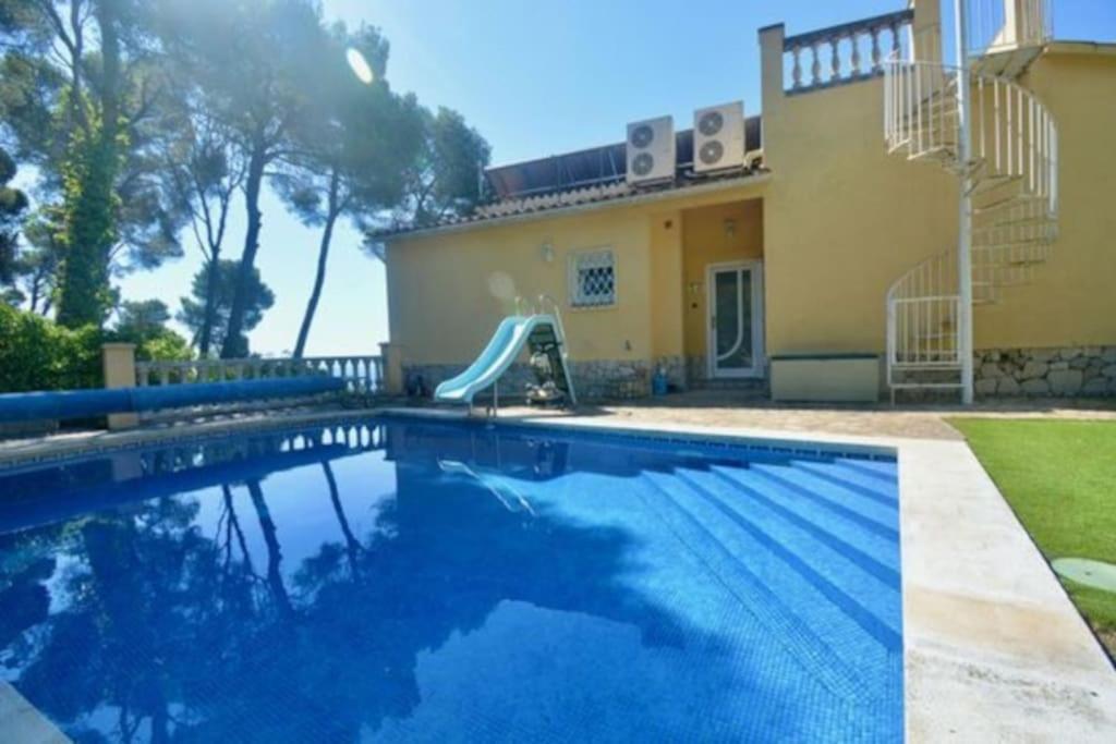 Villa En Platja De Aro With Pool 450M From The Beach Platja d'Aro Bagian luar foto