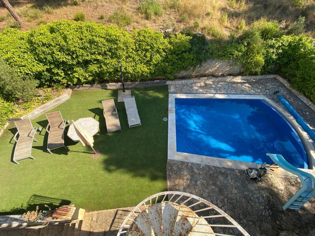 Villa En Platja De Aro With Pool 450M From The Beach Platja d'Aro Bagian luar foto